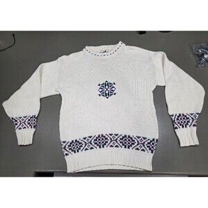 Vintage Winona Knits Fair Isle Sweater Women's Medium
